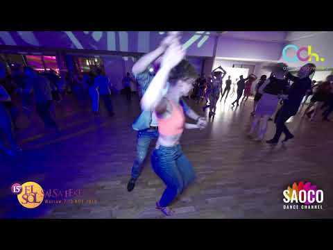 Vitaly Shmelev and Irina Elohova Salsa Dancing at El Sol Warsaw Salsa Festival 2019, Fri 08.11.2019