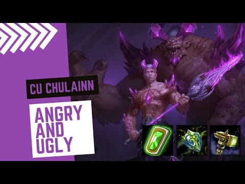 Smite | Arena | Cu Chulainn "Angry & Ugly" Challenge