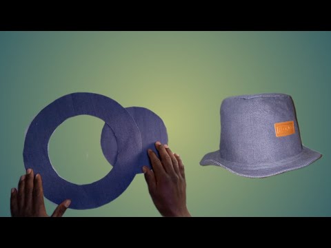 👒 How to sew hat/simple way to sew hat.(27)