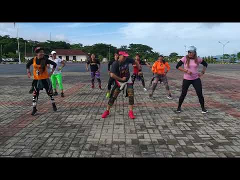Goyang kk enda bersama zin2 cetar coreo instruktur mami ellen gabriel
