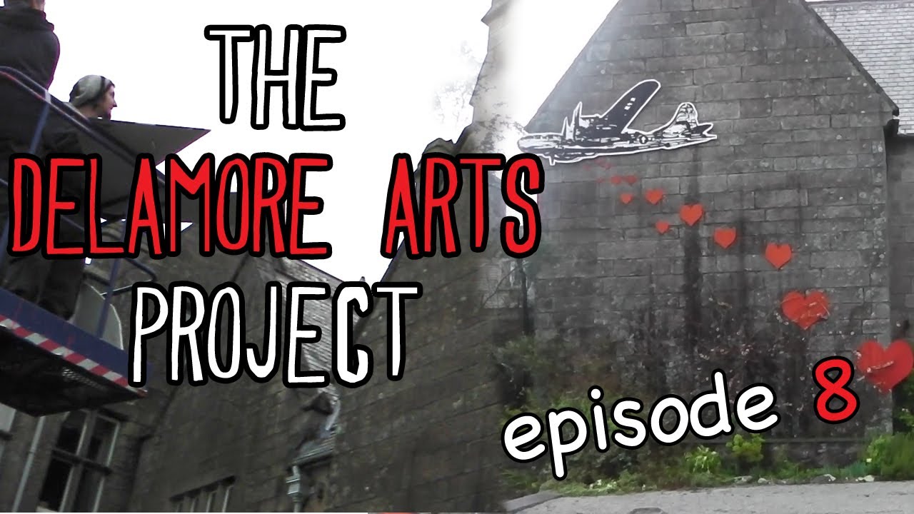 Love War Installation 8 08 - THE DELAMORE ARTS PROJECT - Ep 08 'Installing' - Art Installation