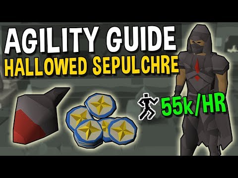 A Mid Level Guide to the Hallowed Sepulcher [55k/hr]! Darkmeyer Agility Training Method![OSRS]
