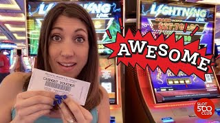 BOOM! 👊 BIG WIN on Lightning Link Slot Machine in Las Vegas #slots #vegas
