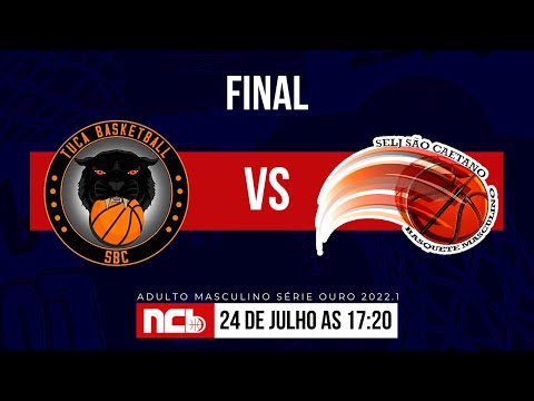 TUCA BASKETBALL SBC X A.A SÃO CAETANO - FINAIS NCB ADM SERIE OURO 2022.1