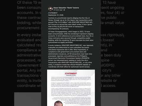 After Rappler report, more Gencorp contracts with Davao City Hall confirmed