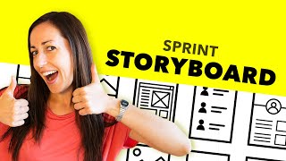 Design Sprint Tutorial - How To Draw The Storyboard