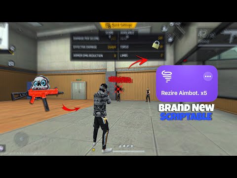 iOS SCRIPTABLE | AIMBOT ANTIBAN DNS\for iphone 📲 100% HEADSHOT -scriptable panel🤯👺