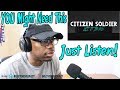 Citizen Soldier Let It Burn REACTION DON T GIVE UP