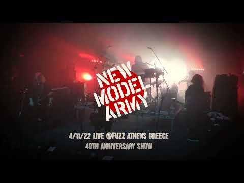 New Model Army - Live 4-11-22 - The Hunt - Athens Greece