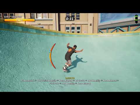 "How to get easy Sick Score on School. 300,000 pt run. Tony Hawk Pro Skater 1 + 2"