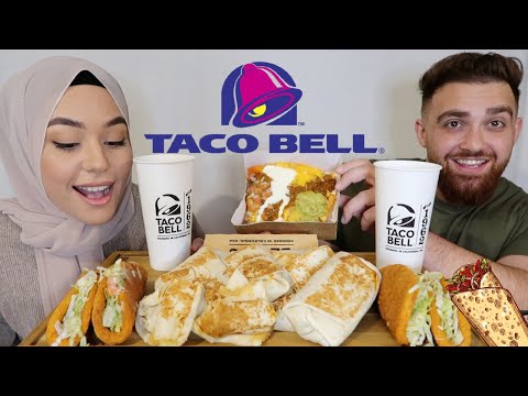 TACO BELL MUKBANG | NAKED CHICKEN TACO, LOADED NACHOS,...