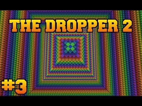 Minecraft: The Dropper 2 - Part 3 - Newton Vs. Darwin