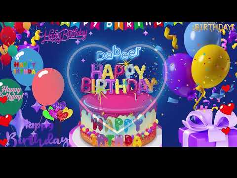 Dabeer happy birthday