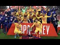 Leo Messi lifts the trophy! (BARÇA COPA DEL REY CELEBRATION) ??