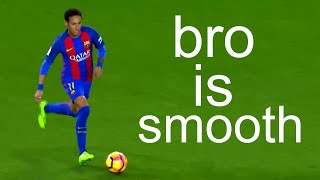 Neymar Jr dribbling but it's only body feints ..