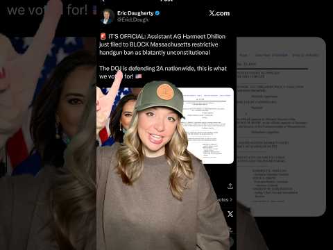 DOJ Civil Rights Division ￼Strikes Again For Pro 2A #shortsfeed #2ndamendment #shortsvideo #shorts Thumbnail