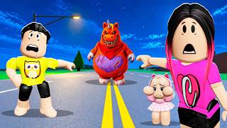 O BUDDY ASSUSTADOR DO ROBLOX ESTA INVADINDO O BROOKHAVEN AS 3 DA MANHÃ!