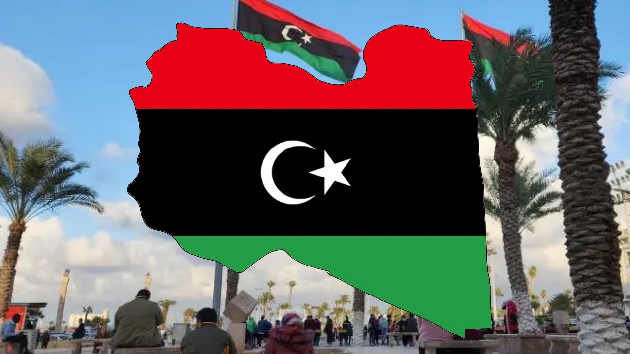 Libya | Flag map Speedpaint