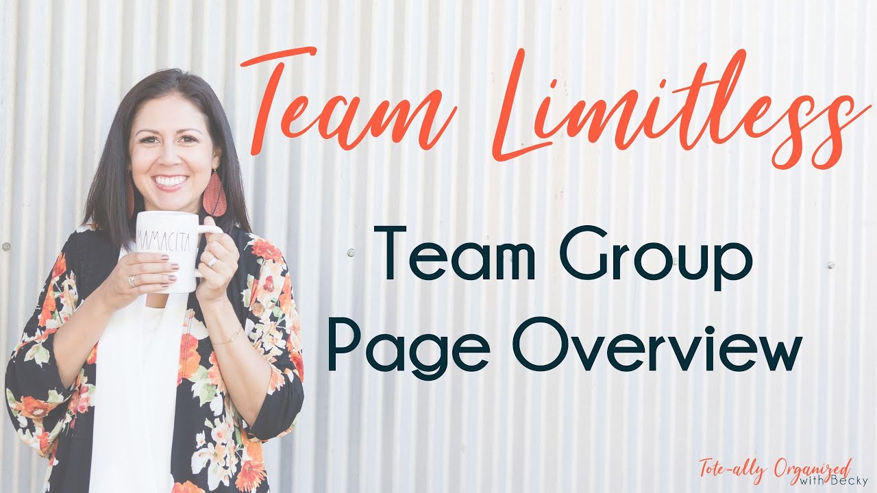 Team Limitless Facebook Group overview