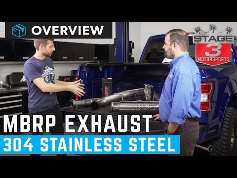 MBRP 304 Stainless Steel Series Exhaust Kit for Gas Engines Overview