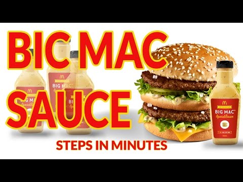 how to make Big mac sauce Mcdonalds style