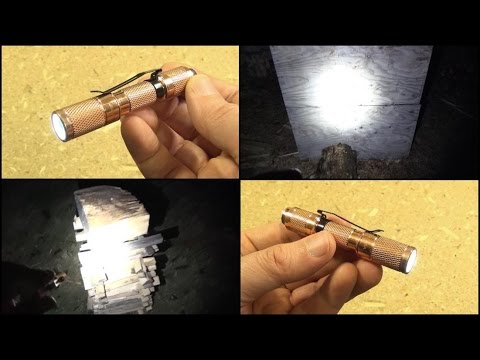 Lumintop Tool (1x AAA) Flashlight Review, Classy Quality