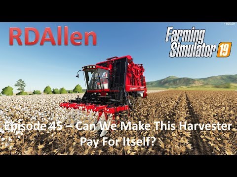 Farming Simulator 19 Ravenport E45 - Will This Harvester Pay For Itself?!