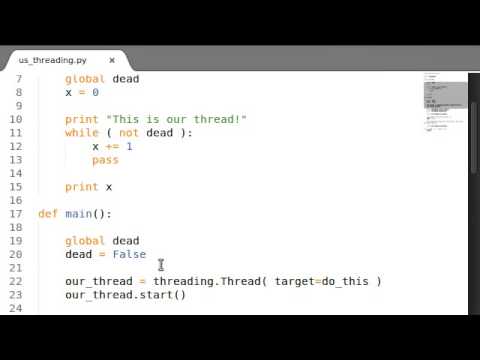 Python threading 04 Thread is alive and Name