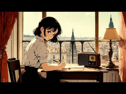 French Radio 1939 - relax/study to 📻 Old aesthetic sound + War ambient part