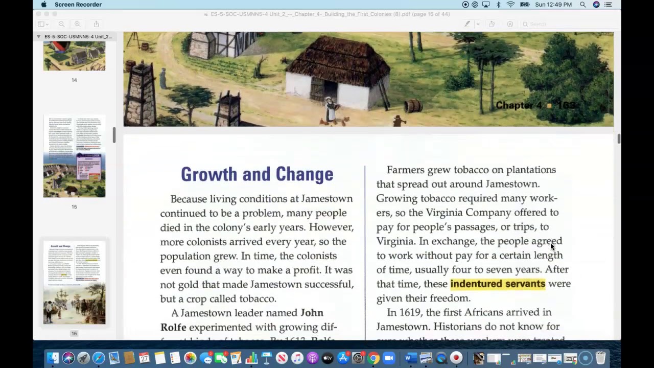 Reflections Chapter 4 Lesson 2 - Virginia