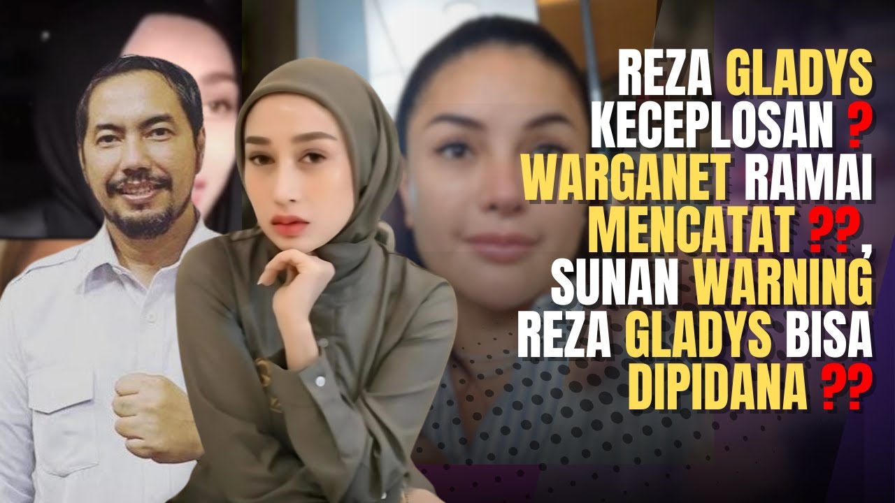 Drama Keceplosan Reza Gladys dan Rekaman Suara yang Membuat Heboh
