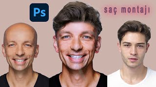 Photoshopta saç ekleme ve saç montajı