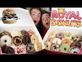 Wir essen 1 Tag lang wie ein ZUSCHAUER Teil 10 (mit XXL Royal Donuts Menü)