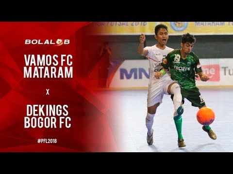 Vamos Mataram (5) Vs (2) Dekings Bogor Fc - Highlights Pro Futsal League 2018
