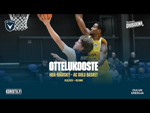 OTTELUKOOSTE: HBA-Märsky – AC Oulu Basket