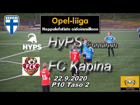 Opel-Liiga P10 HyPS Punainen - FC Kapina 22.9.2020