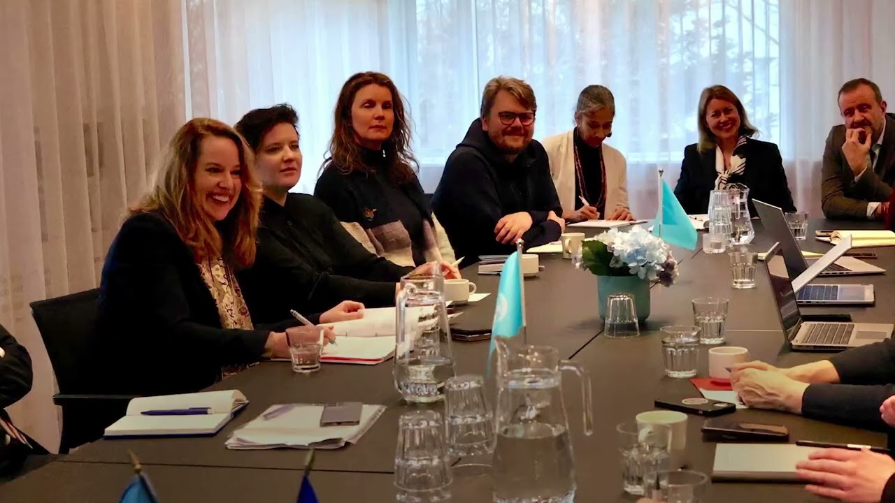 IOM Director General Amy Pope in Iceland