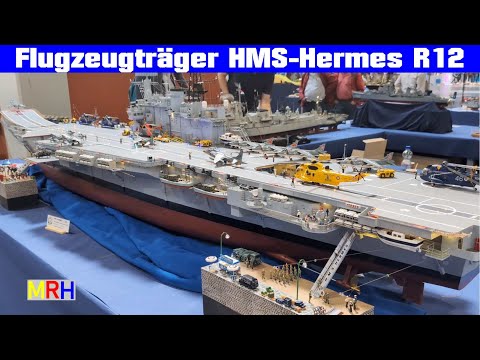 Flugzeugträger HMS Hermes R 12,   Vliegkampship HMS Hermes R12