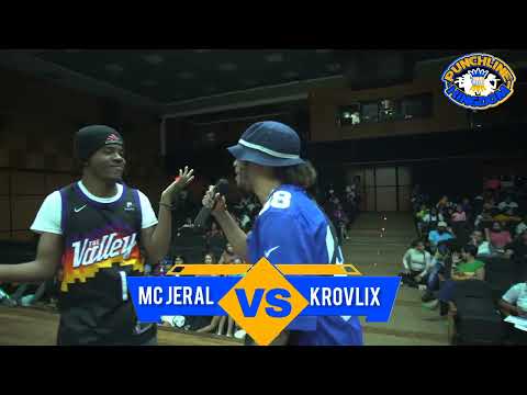 MC JERAL 🆚 KROVLIX |  #PunchlineKingdom 👑