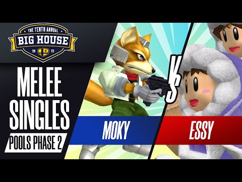 moky vs essy - Melee Singles Pools WSF - The Big House 10 | Fox vs Ice Climbers