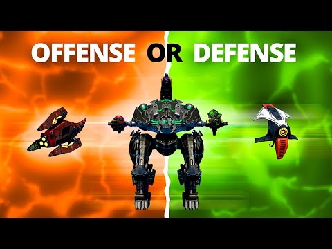 Offense or Defense - what's the best Fenrir build in War Robots?