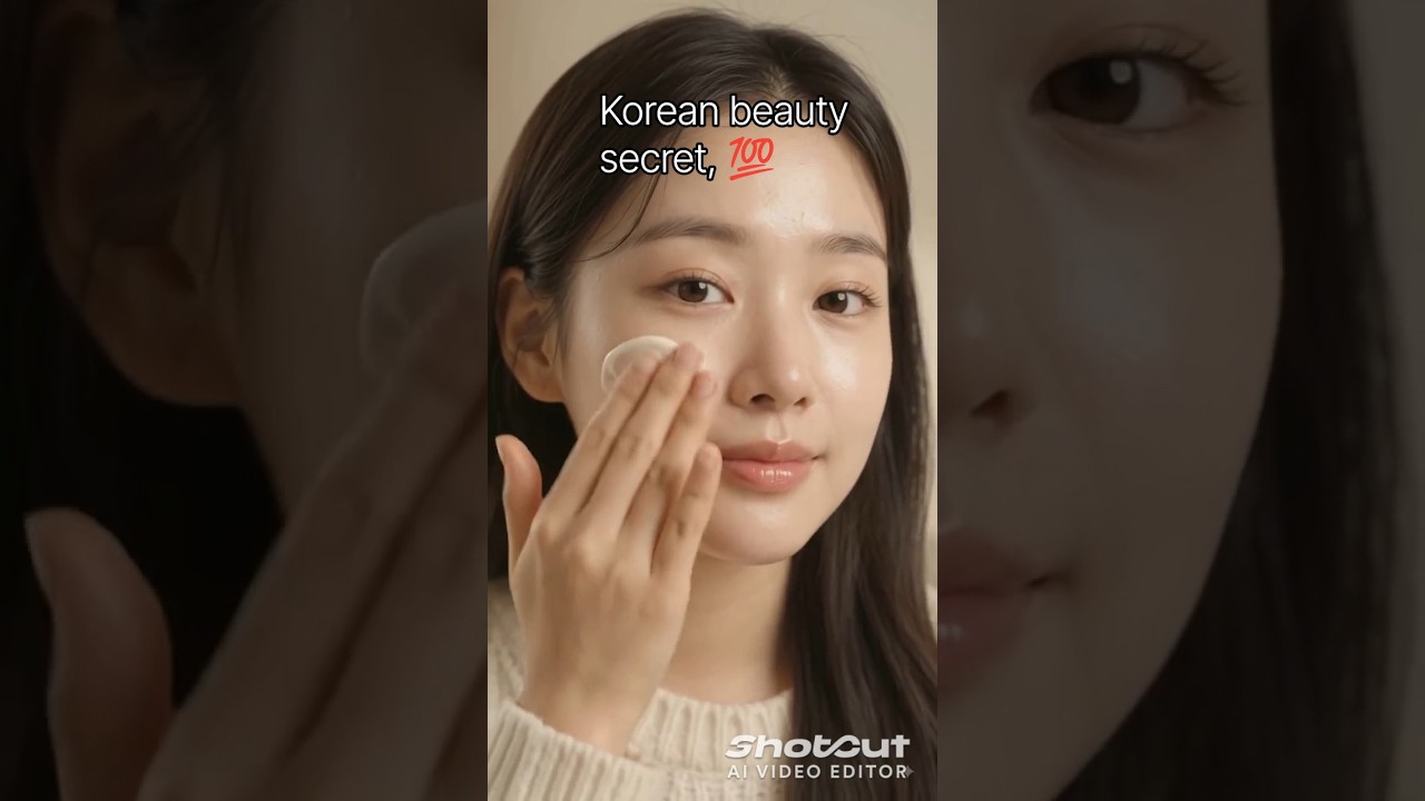 without product Korean beauty secret#shorts #shortsfeed #viral