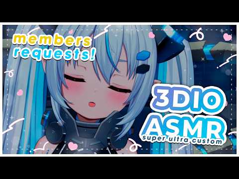 【MEMBERSHIP】 Making your dream 3DIO ASMR! 【AKUGAKI KOA】