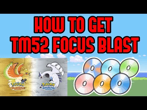 How to Get the TM52 Focus Blast in Pokemon Heartgold/Soulsilver
