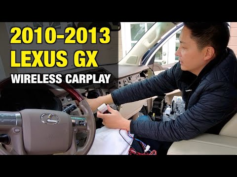 2010-2013 Lexus GX 460 | Wireless CarPlay Android Auto Retro Fit | DIY Installation