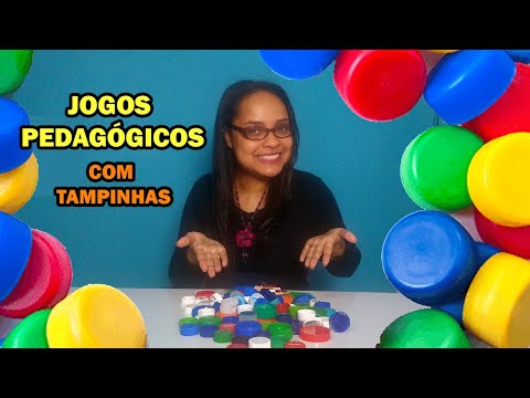 , title : '5 JOGOS PEDAGÓGICOS COM TAMPINHAS DE GARRAFA .💗 Samanta Santos'