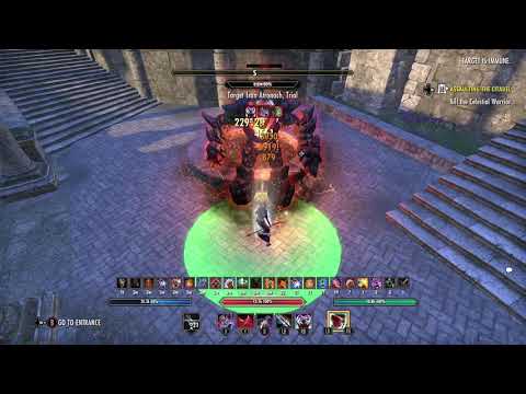 Breton Magicka Nightblade 79k+ dps -Raid Dummy (Dragonhold) - Perfected False Gods/Mothers Sorrow