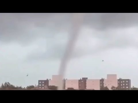 Tornado atinge Pelotas, no Rio Grande do Sul