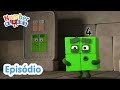 Numberblocks Em Português Brasil Desenhos Animados CAÇADA AO QUADRADO