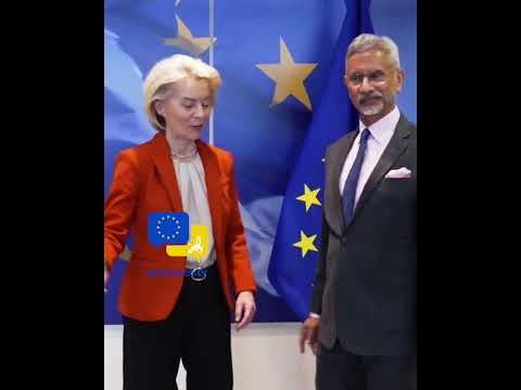 Video Thumbnail: Von der Leyen Meets India’s Jaishankar: EU-India Trade and Security Partnership Moves Forward!